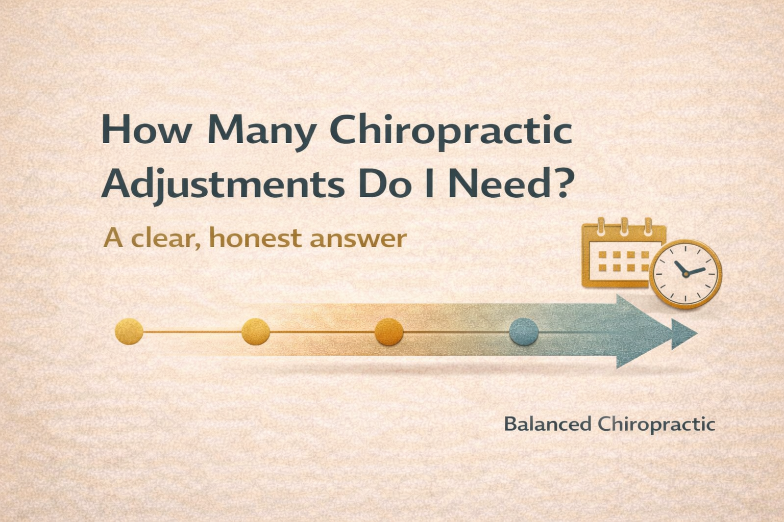 How Many Chiropractic Adjustments Do I Need? (A Clear, Honest Answer)