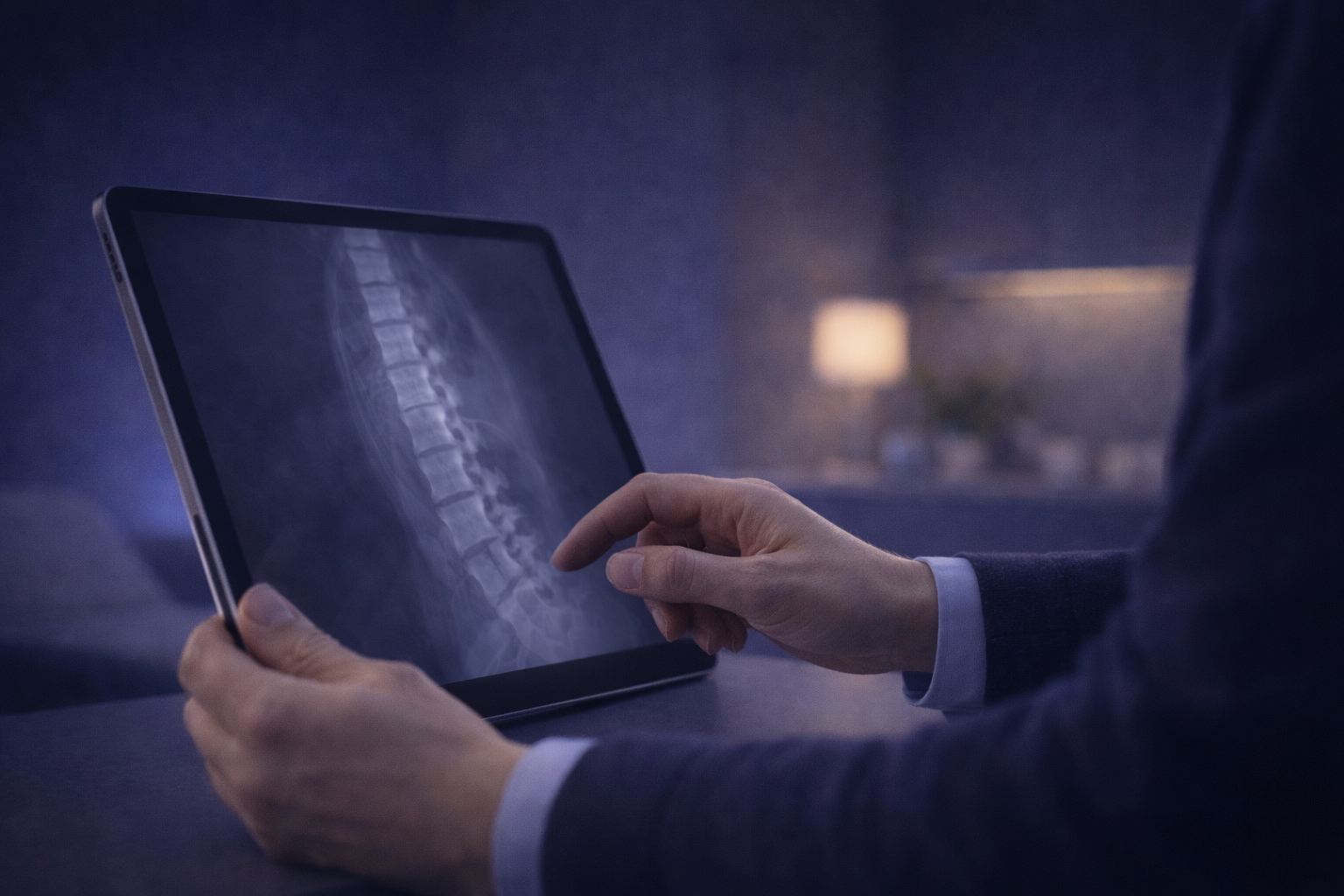Supporting visual reinforcing imaging timelines, red flags, and conservative-first guidance for work injuries.