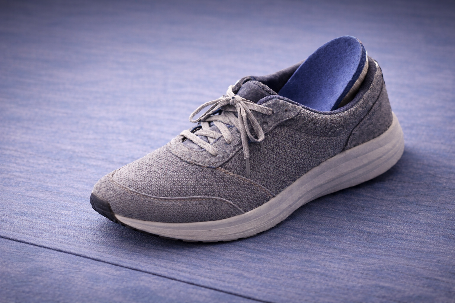 Supporting visual explaining the next-day rule for orthotics break-in and how to scale wear time safely.