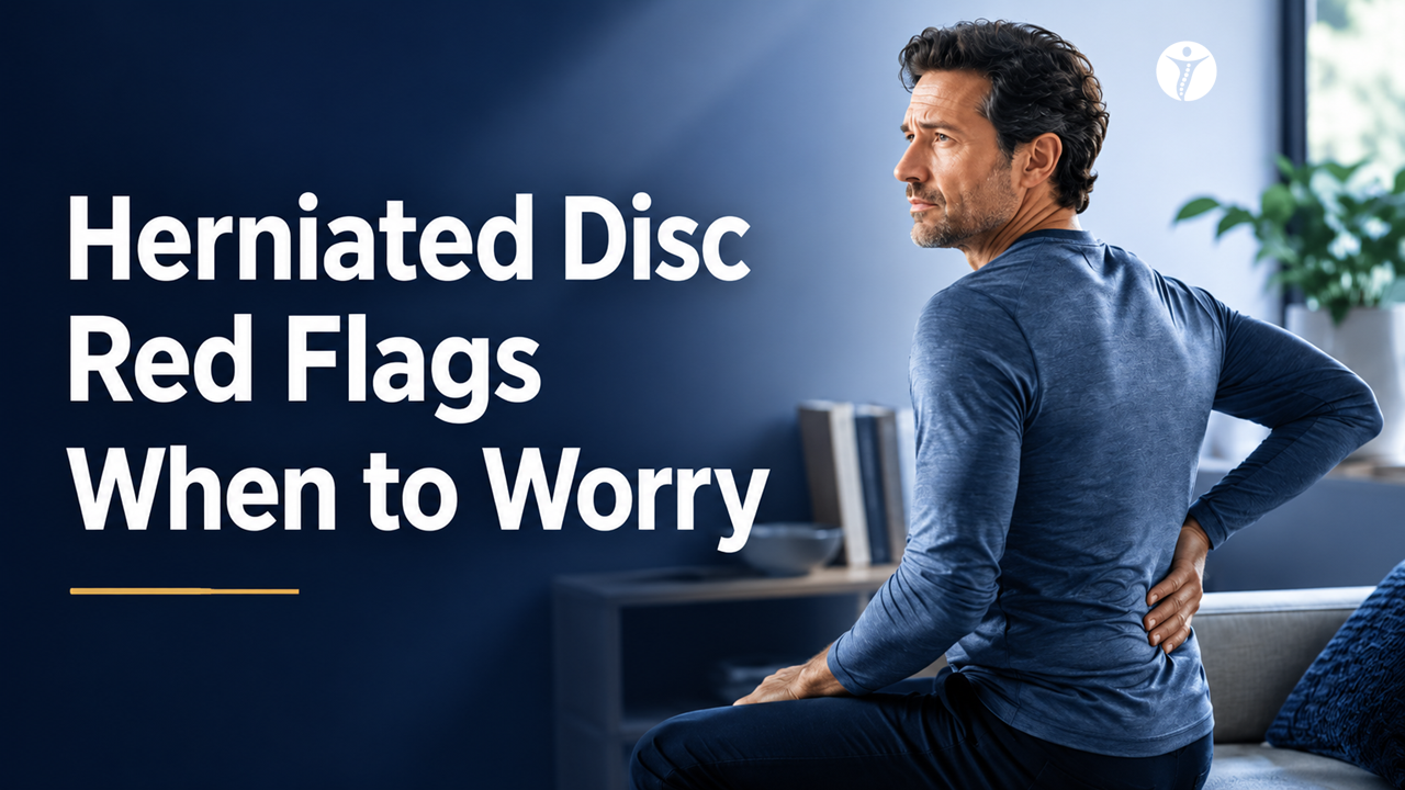 Herniated Disc Red Flags: When to Worry (and When Conservative Care Makes Sense)