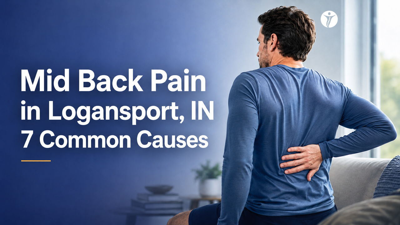 Mid Back Pain in Logansport, IN: 7 Common Causes (and What Helps)