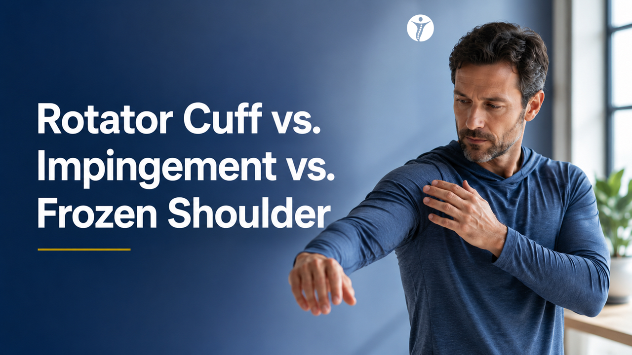 Rotator Cuff vs. Impingement vs. Frozen Shoulder: How to Tell (and What to Do First)