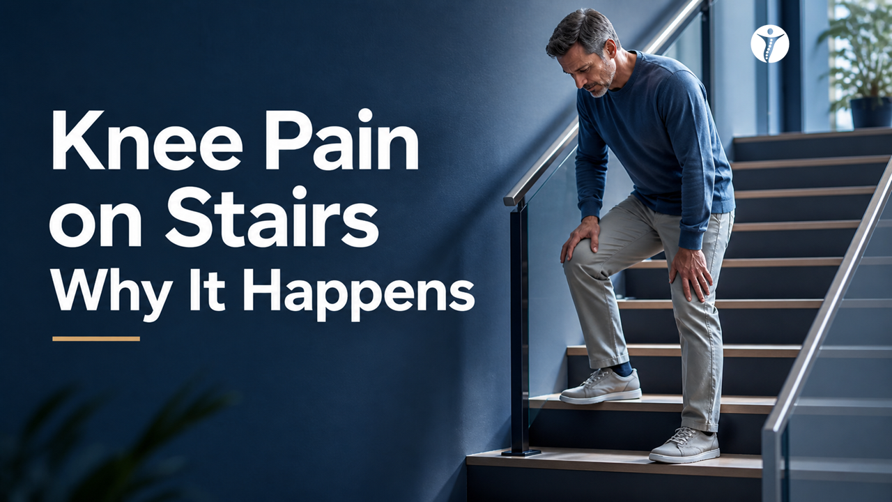 Knee Pain on Stairs: Why It Happens (and 5 Fixes That Usually Help)