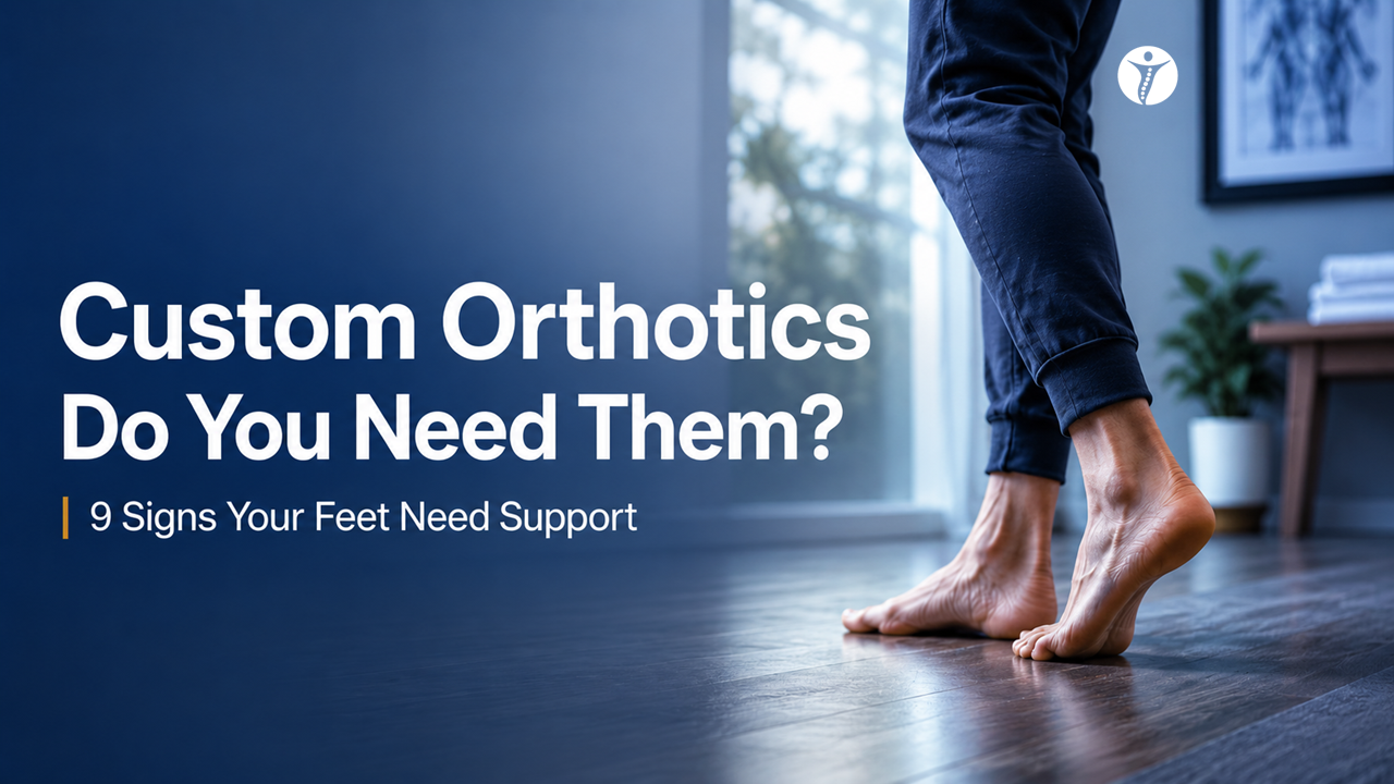 Custom Orthotics: Do You Need Them? 9 Signs Your Feet Need Support