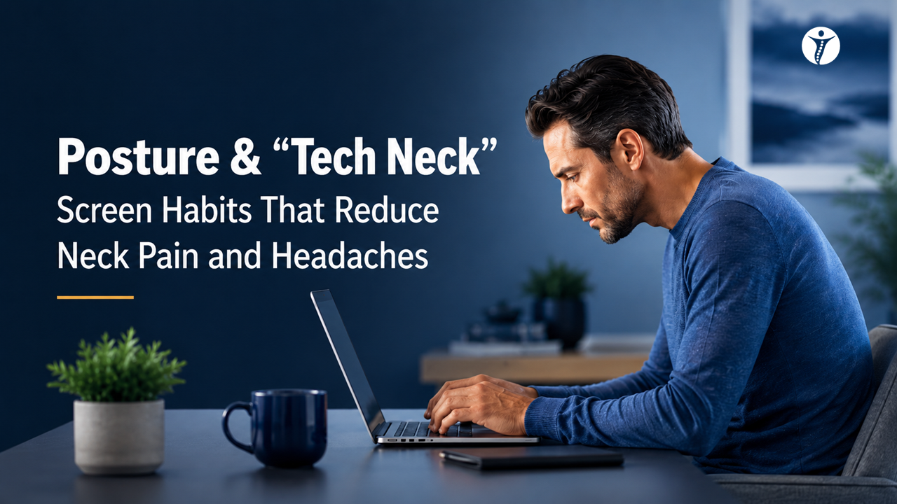 Kids’ Posture & “Tech Neck”: Screen Habits That Reduce Neck Pain and Headaches