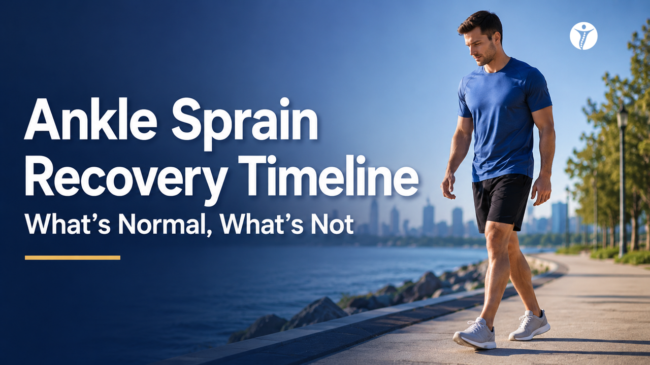 Ankle Sprain Recovery Timeline: What’s Normal, What’s Not, and Rehab Steps