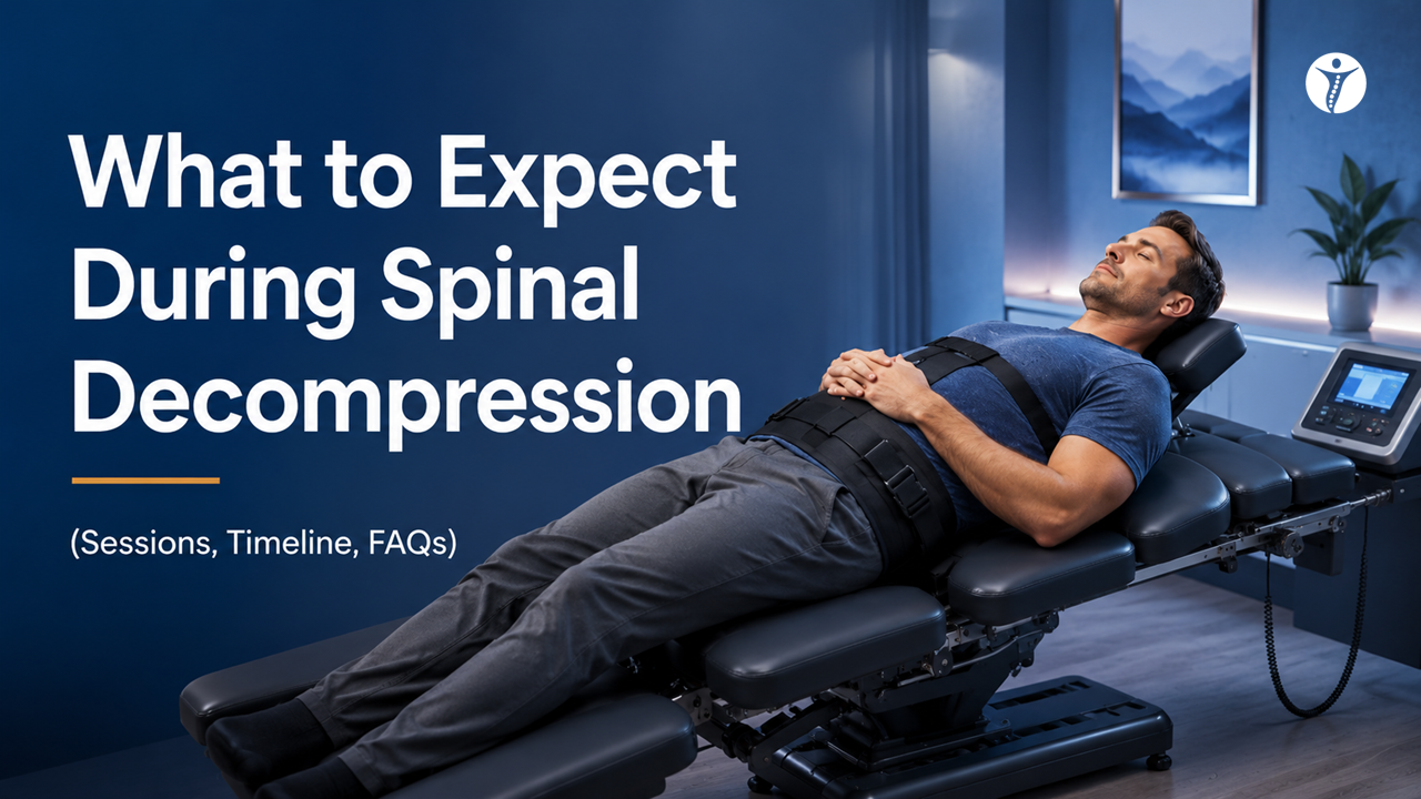 What to Expect During Spinal Decompression (Sessions, Timeline, FAQs)