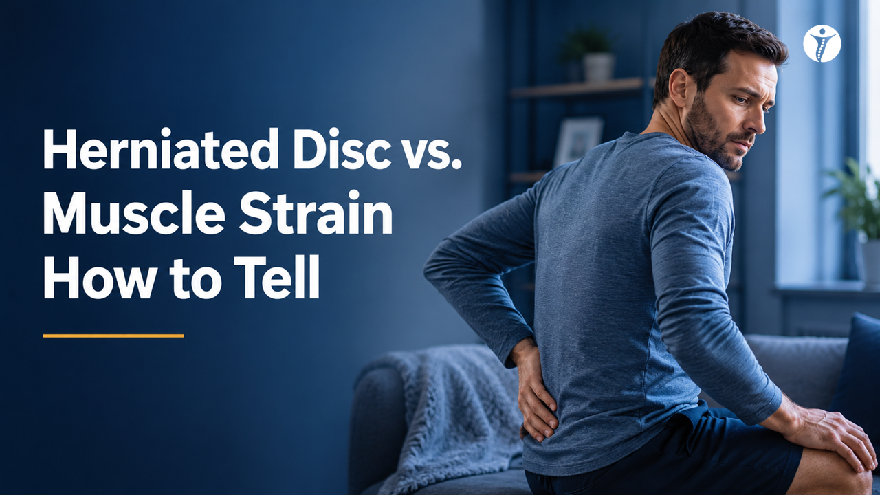 Herniated Disc vs. Muscle Strain: How to Tell (and When to Get Help)